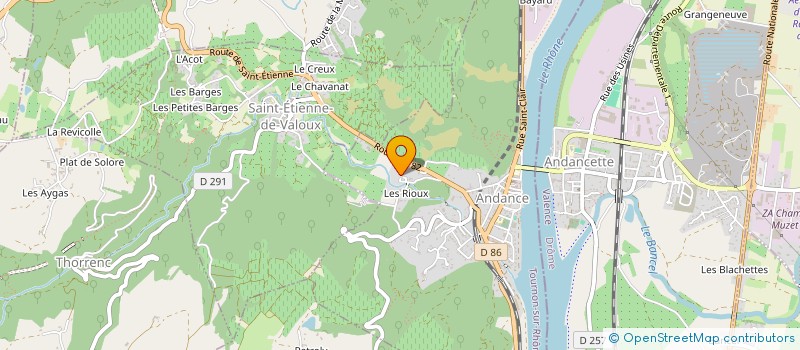 localisation de l'entreprise MONSIEUR COLIN SONIER  TAIN-L'HERMITAGE