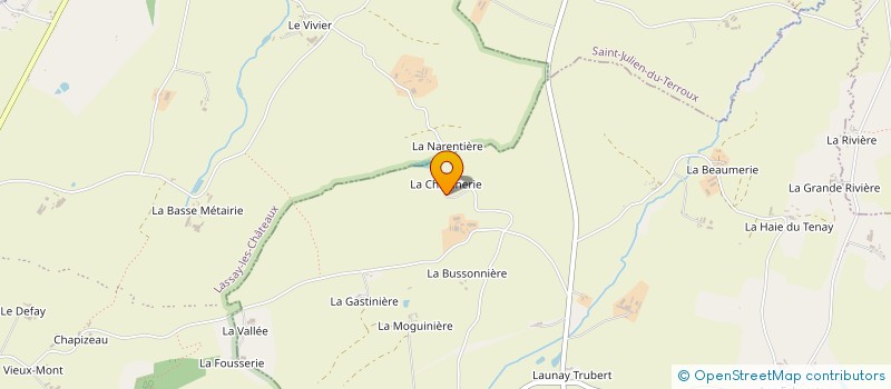 localisation de l'entreprise MONSIEUR COLIN STOKES à SAULGOND