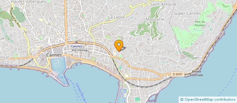localisation de l'entreprise MONSIEUR COLIN TOBELEM  CANNES