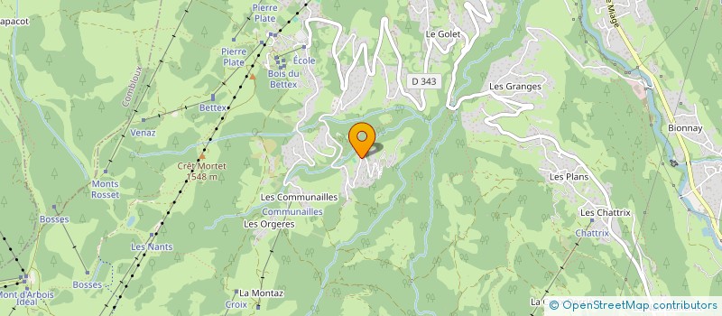 localisation de l'entreprise MONSIEUR COLIN UPJOHN  SAINT-GERVAIS-LES-BAINS