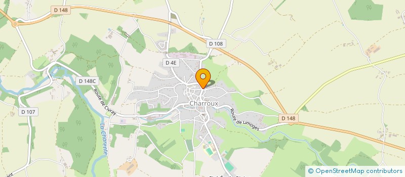 localisation de l'entreprise MONSIEUR COLIN WHITE  CHARROUX