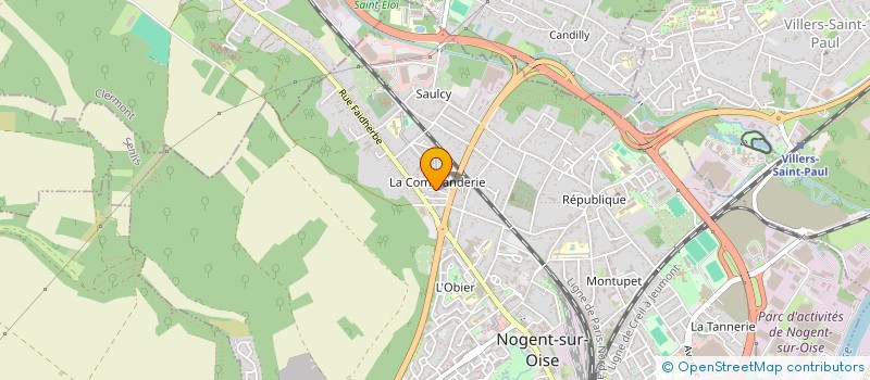 localisation de l'entreprise MONSIEUR COLLINS AKANBI  NOGENT-SUR-OISE