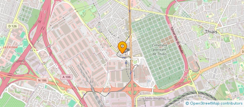 localisation de l'entreprise MONSIEUR COLLINS DOH SAMA  CHEVILLY-LARUE