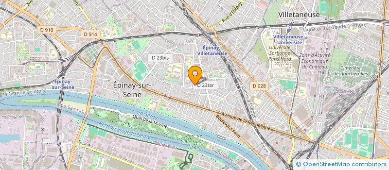localisation de l'entreprise MONSIEUR COLLINS KWARTENG à EPINAY SUR SEINE