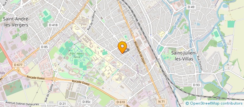 localisation de l'entreprise MONSIEUR COLLINS PRINCE  TROYES