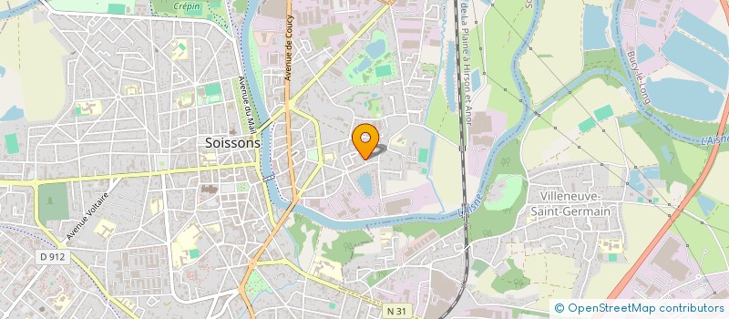 localisation de l'entreprise MONSIEUR COLLINS SAME à SOISSONS
