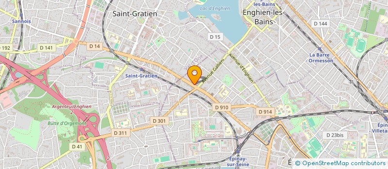 localisation de l'entreprise MONSIEUR COLO SAMBOULA MOUEDE  EPINAY-SUR-SEINE