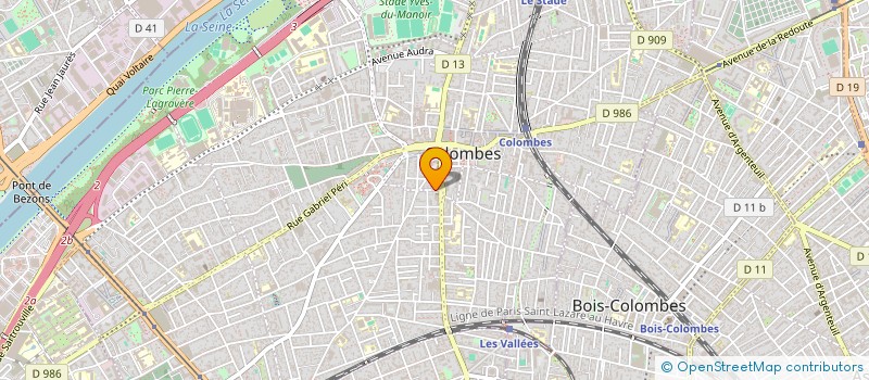 localisation de l'entreprise MONSIEUR COLOMBES RICHARD à COLOMBES