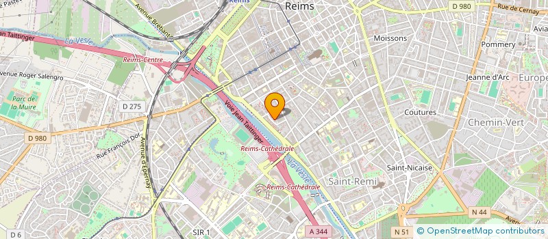 localisation de l'entreprise MONSIEUR COME AGUENE YANGAITAIRE  REIMS