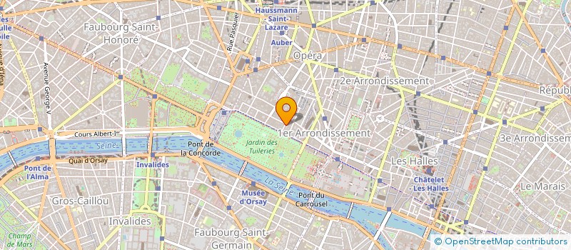 localisation de l'entreprise MONSIEUR COME BOIVIN-CHAMPEAUX  PARIS