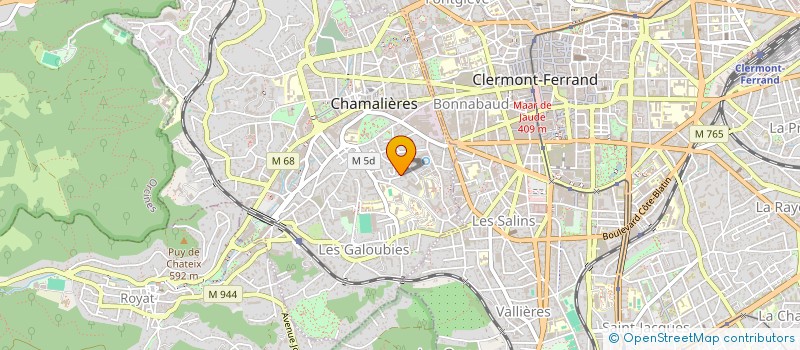 localisation de l'entreprise MONSIEUR COME CLINARD à CHAMALIERES