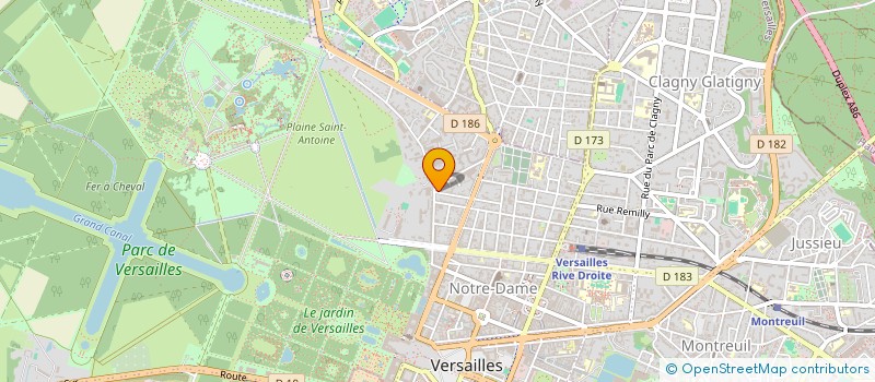 localisation de l'entreprise MONSIEUR COME DE BOURBON PARME à VERSAILLES