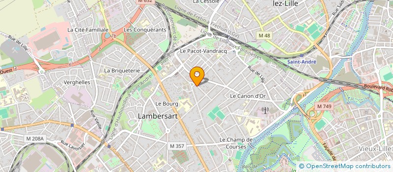 localisation de l'entreprise MONSIEUR COME DE METZ à LAMBERSART