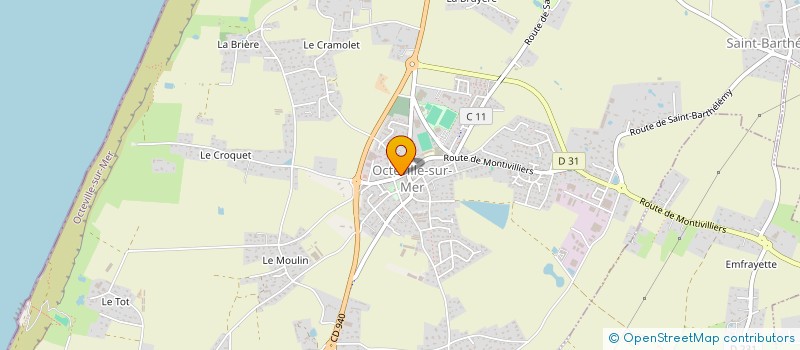 localisation de l'entreprise MONSIEUR COME DE MEULEMEESTER  OCTEVILLE-SUR-MER