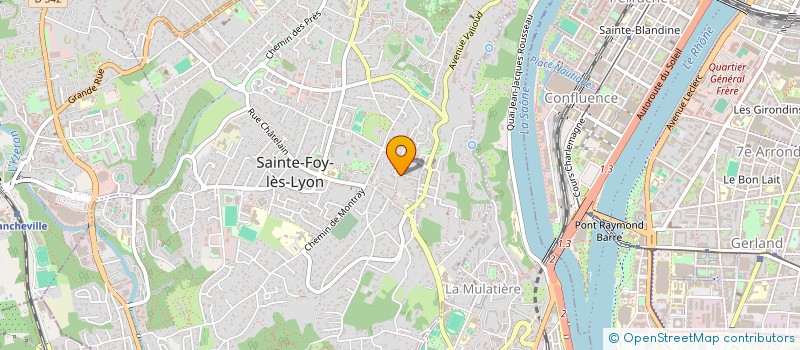 localisation de l'entreprise MONSIEUR COME DE PINIEUX  SAINTE-FOY-LES-LYON