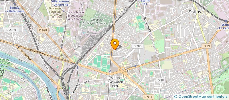 localisation de l'entreprise MONSIEUR COME DEBRAY à SAINT-DENIS