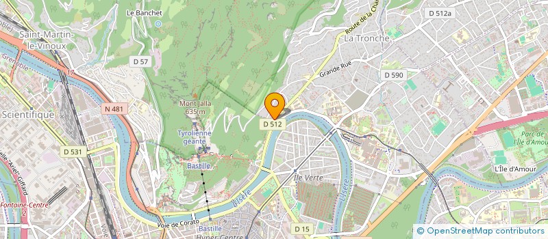 localisation de l'entreprise MONSIEUR COME DECAENS à GRENOBLE