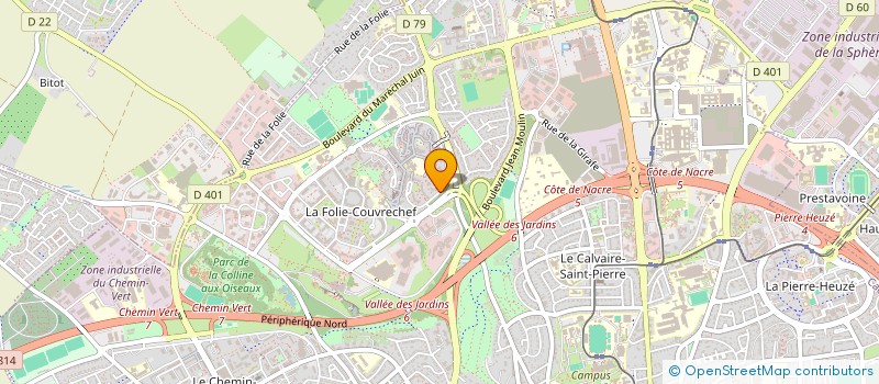 localisation de l'entreprise MONSIEUR COME DESTRIBOIS à CAEN