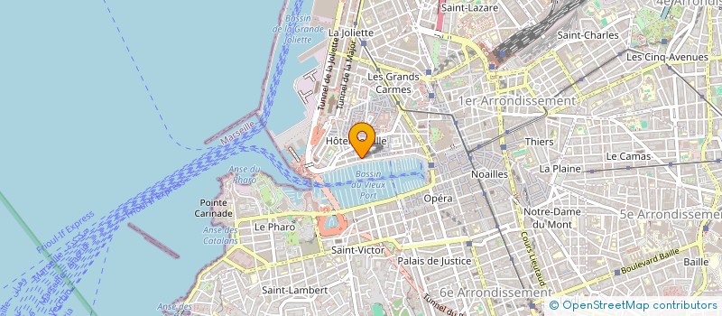localisation de l'entreprise MONSIEUR COME DI MEGLIO à MARSEILLE