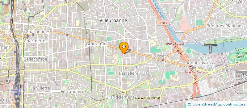 localisation de l'entreprise MONSIEUR COME HEINRICH  VILLEURBANNE