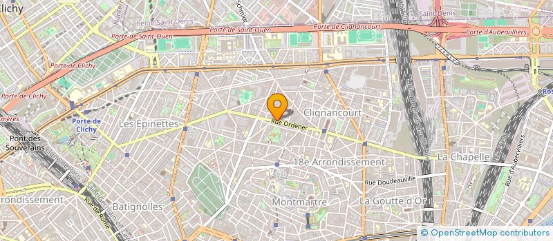 localisation de l'entreprise MONSIEUR COME JOURDAIN DE THIEULLOY  PARIS