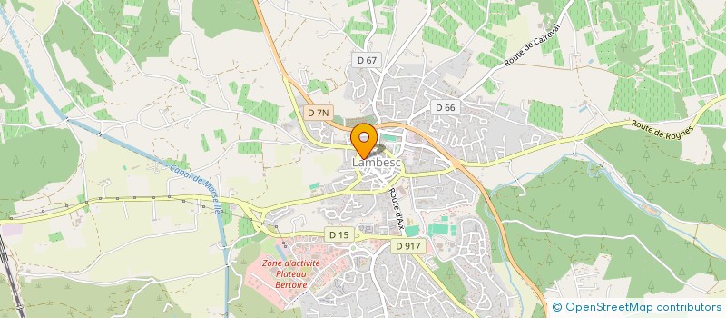 localisation de l'entreprise MONSIEUR COME LATIL à LAMBESC