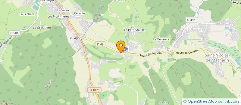 localisation de l'entreprise MONSIEUR COME LEJEUNE  VOIRON