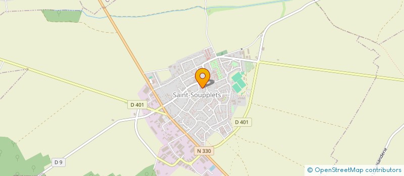 localisation de l'entreprise MONSIEUR COME MAURICE  SAINT-SOUPPLETS