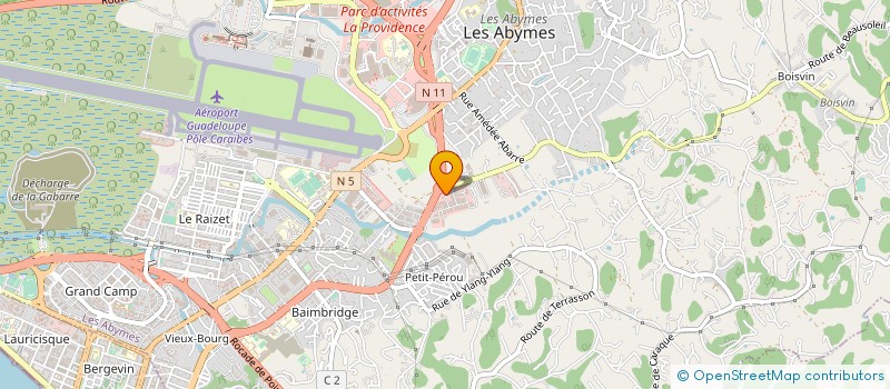 localisation de l'entreprise MONSIEUR COME MOUEZA à LES ABYMES