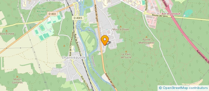 localisation de l'entreprise MONSIEUR COME PLOUVIEZ  NEMOURS