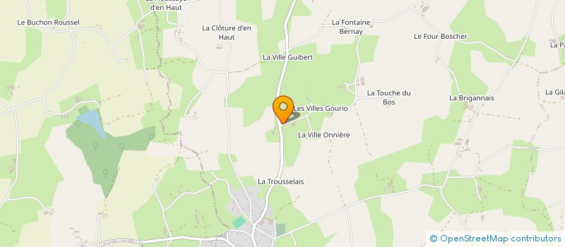 localisation de l'entreprise MONSIEUR COME RADENAC à LE MENE