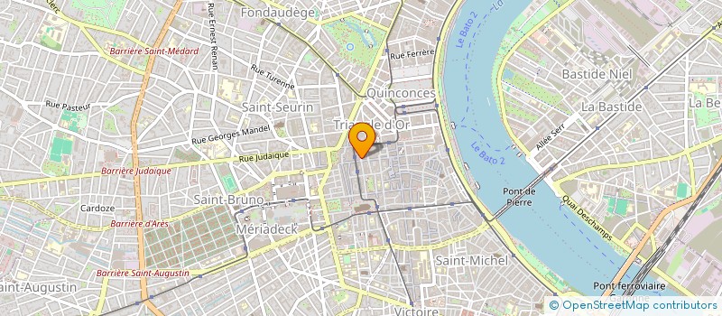 localisation de l'entreprise MONSIEUR COME SARAZIN  BORDEAUX