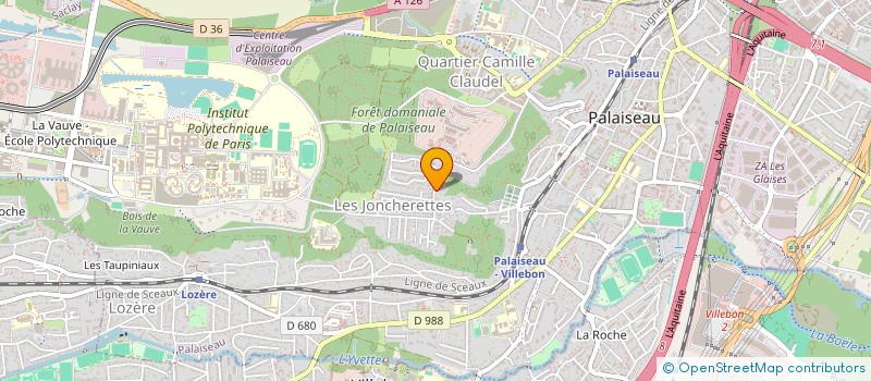 localisation de l'entreprise MONSIEUR COME SILVESTRE DE SACY  PALAISEAU