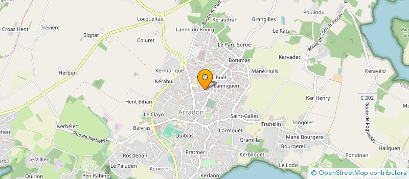 localisation de l'entreprise MONSIEUR COME TROSSAT à ARRADON