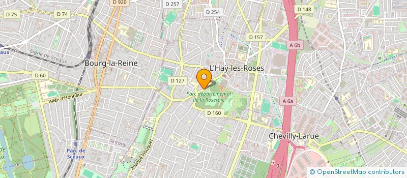 localisation de l'entreprise MONSIEUR COME WOZNIAK  L'HAY-LES-ROSES