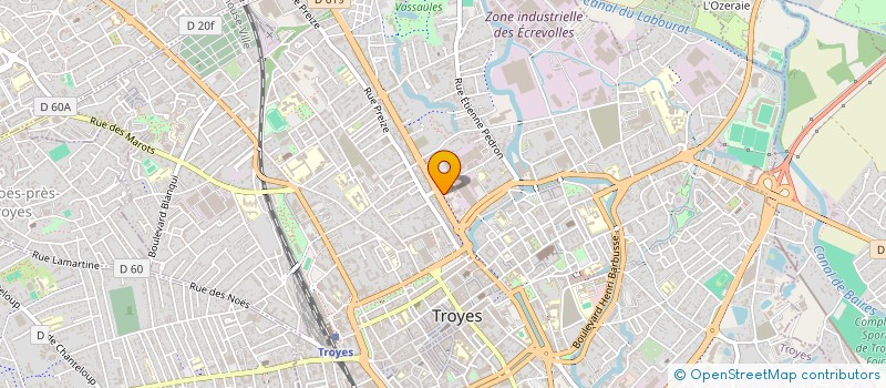 localisation de l'entreprise MONSIEUR COMES WEBINA-OROMBIA à TROYES