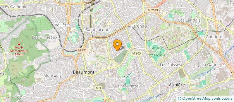 localisation de l'entreprise MONSIEUR COMLAN ANGELO SODJINOU à CLERMONT-FERRAND
