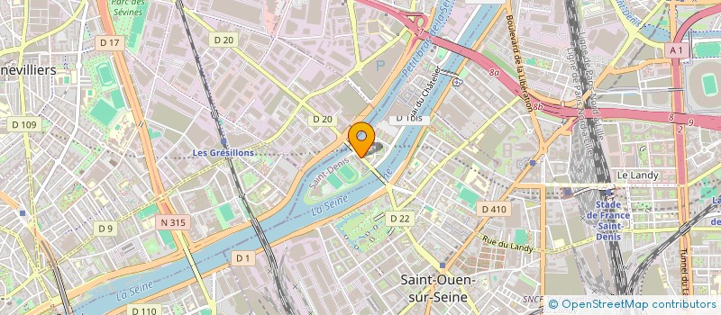 localisation de l'entreprise MONSIEUR COMLAN SOGBADJI à SAINT-OUEN-SUR-SEINE