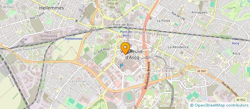 localisation de l'entreprise MONSIEUR COMLAN VALETTE AKPLA  VILLENEUVE-D'ASCQ