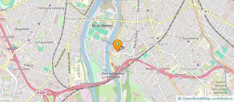 localisation de l'entreprise MONSIEUR COMTET ANDRIAMANAMPISOA  TOULOUSE