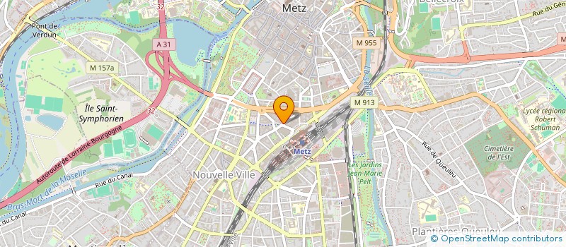 localisation de l'entreprise MONSIEUR CONDE CARLOS  METZ