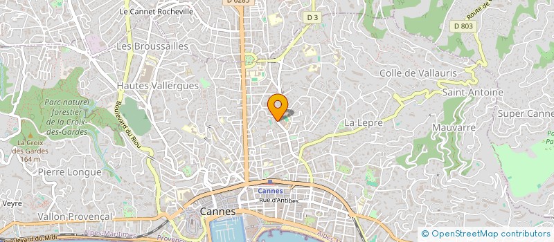 localisation de l'entreprise MONSIEUR CONG TOAN NGUYEN à CANNES