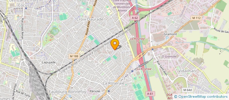 localisation de l'entreprise MONSIEUR CONLIH CORENTIN  TOULOUSE