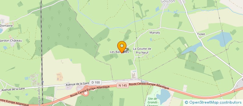 localisation de l'entreprise MONSIEUR CONNOR HORROCKS à GOUZON