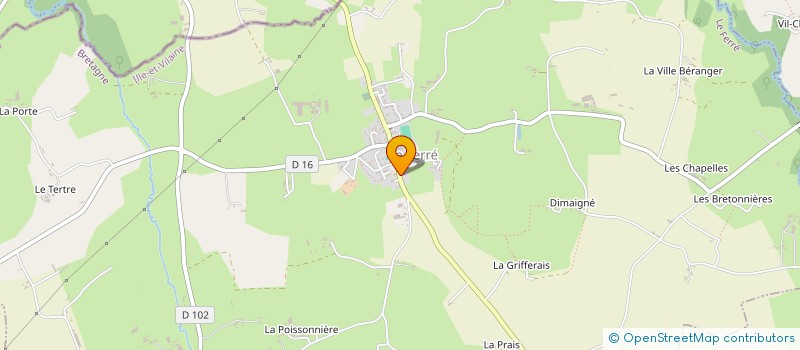 localisation de l'entreprise MONSIEUR CONOR BALANDA  LE FERRE