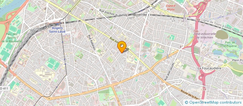localisation de l'entreprise MONSIEUR CONOR GRAY à ANGERS