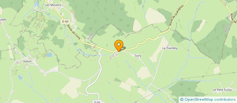 localisation de l'entreprise MONSIEUR CONRADIN LARGIADER  LE ROUSSET-MARIZY