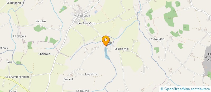 localisation de l'entreprise MONSIEUR CONSTANCE DANDIN à MELLE