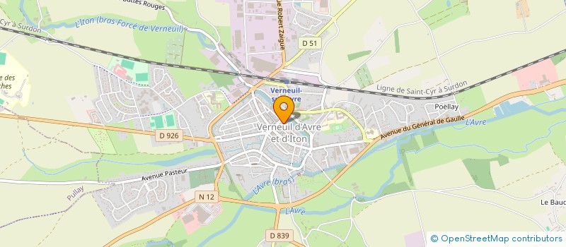 localisation de l'entreprise MONSIEUR CONSTANT ANDEVE  VERNEUIL D'AVRE ET D'ITON