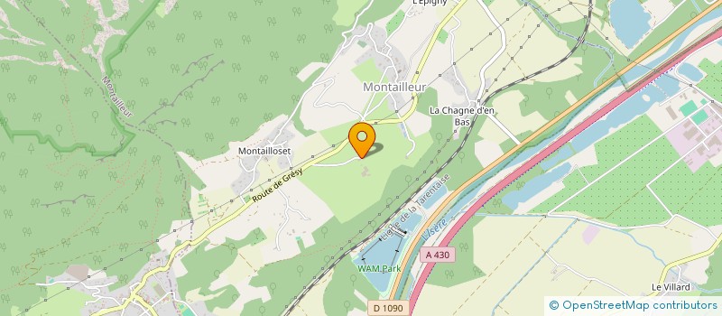 localisation de l'entreprise MONSIEUR CONSTANT BISASSON  NOTRE-DAME-DES-MILLIERES